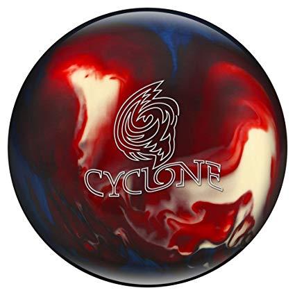 Red Sphere White X Logo - Amazon.com : Ebonite Cyclone PRE DRILLED Bowling Ball Red White