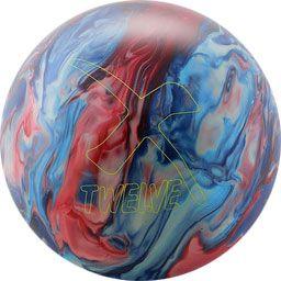 Red Sphere White X Logo - Hammer White/Blue/Red X Twelve Bowling Ball - 123Bowl
