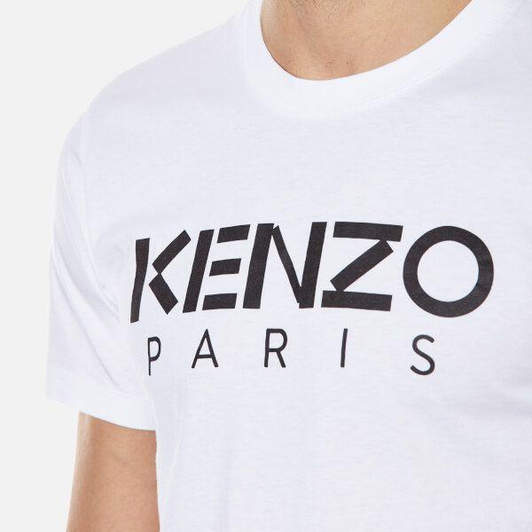 Kenzo Paris Logo - KENZO Men's Kenzo Paris Logo T Shirt UK Delivery Over £50