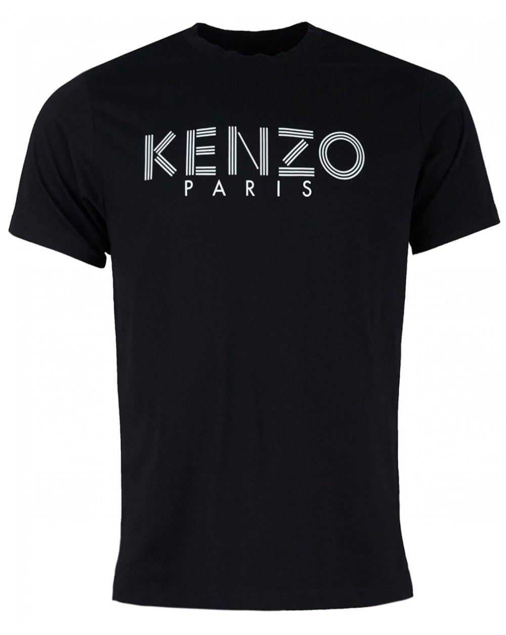 Kenzo Paris Logo - Kenzo Paris Logo Crew Neck T Shirt From Psyche UK