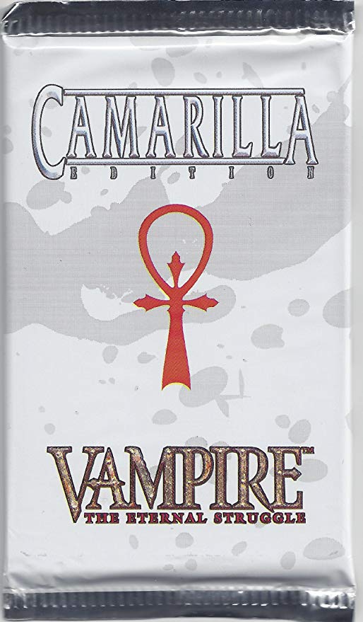 Vampire Struggle Logo - Vampire: The Eternal Struggle CCG Camarilla Edition Booster Pack ...