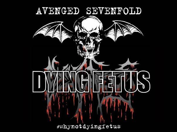 Dying Fetus Logo - Did AVENGED SEVENFOLD Just Help DYING FETUS Get Booked On Download