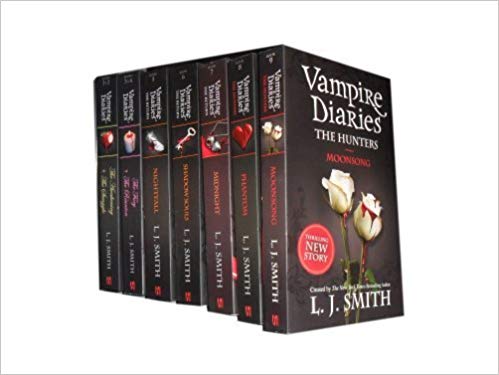 Vampire Struggle Logo - Vampire Diaries Collection, Books 1-10, 8 Books, RRP £55.92 (The ...