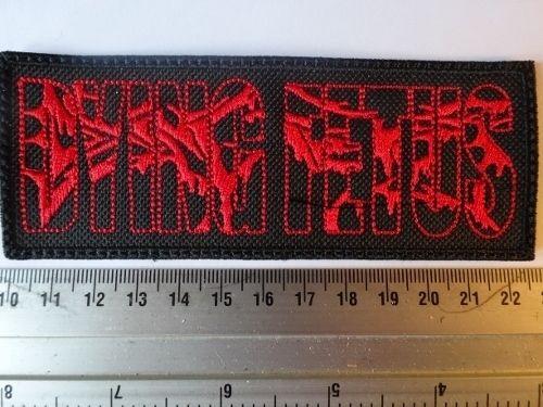 Dying Fetus Logo - DYING FETUS - RED LOGO | Patches | Riffs Merchandise