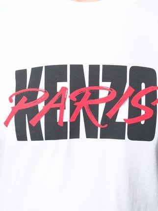 Kenzo Paris Logo - Kenzo Paris logo print T-shirt $125 - Shop SS19 Online - Fast ...