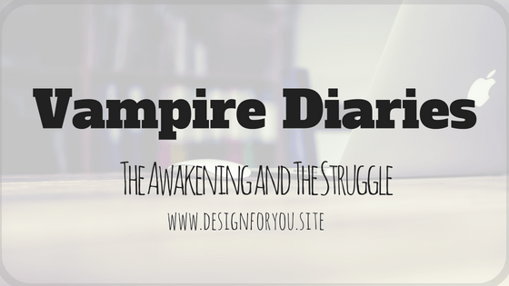 Vampire Struggle Logo - The Romance that Started it All