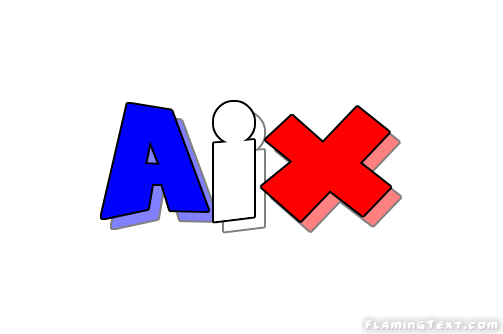AIX Logo - France Logo. Free Logo Design Tool from Flaming Text