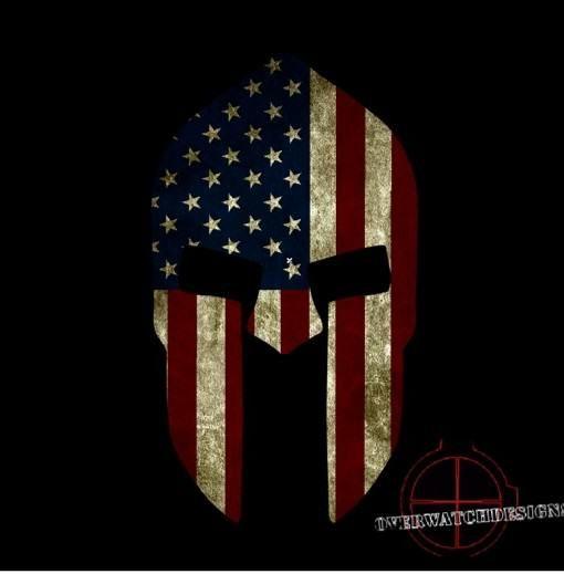 Spartan Flag Logo - American Flag Spartan Helmet | New Products | Tattoos, Spartan ...