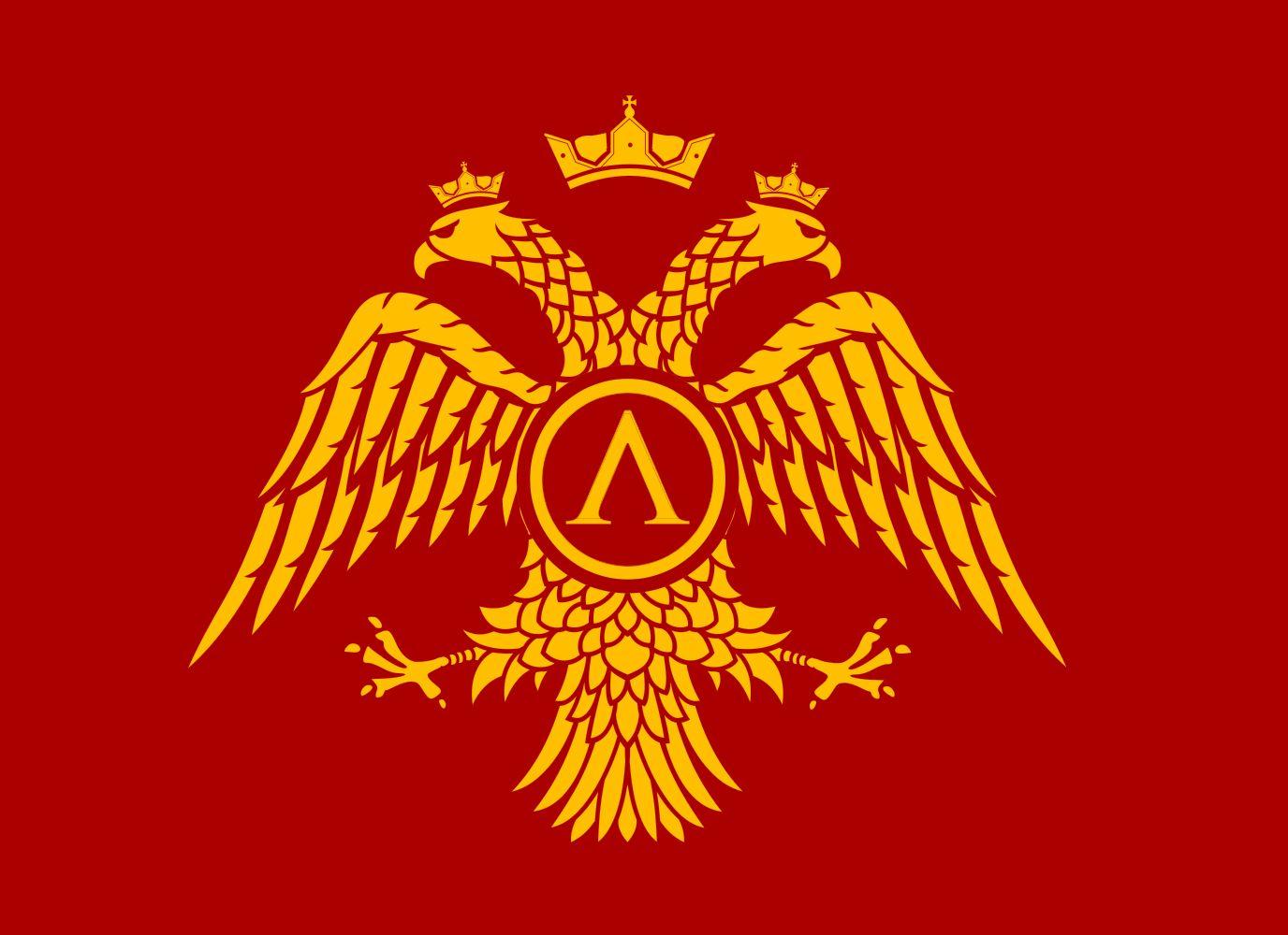 Spartan Flag Logo - Flag of the Spartan