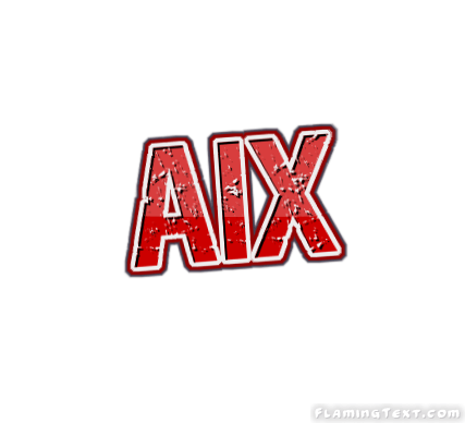 AIX Logo - France Logo | Free Logo Design Tool from Flaming Text