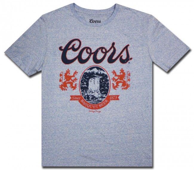 Coors Banquet Logo - Coors Banquet Blue Vintage T Shirt | BoozinGear.com