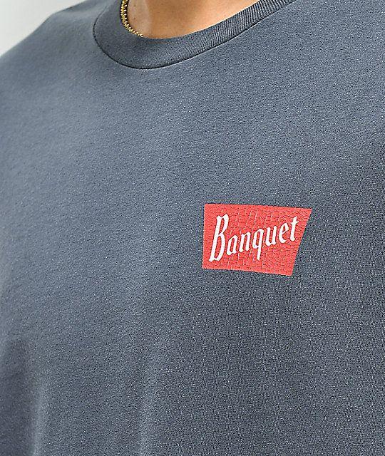 Coors Banquet Logo - Brixton x Coors Banquet Primary Navy Long Sleeve T-Shirt | Zumiez