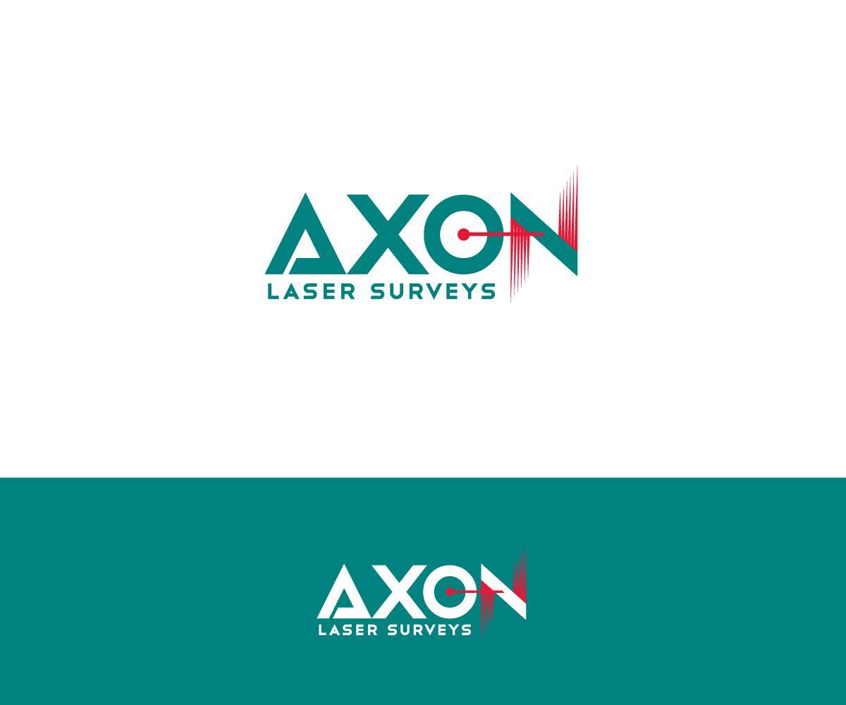 Laser Logo - Modern, Professional, It Service Logo Design for Axon Laser Surveys