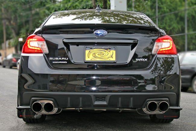 Black Subaru WRX Logo - Rally Armor Urethane Mud Flaps