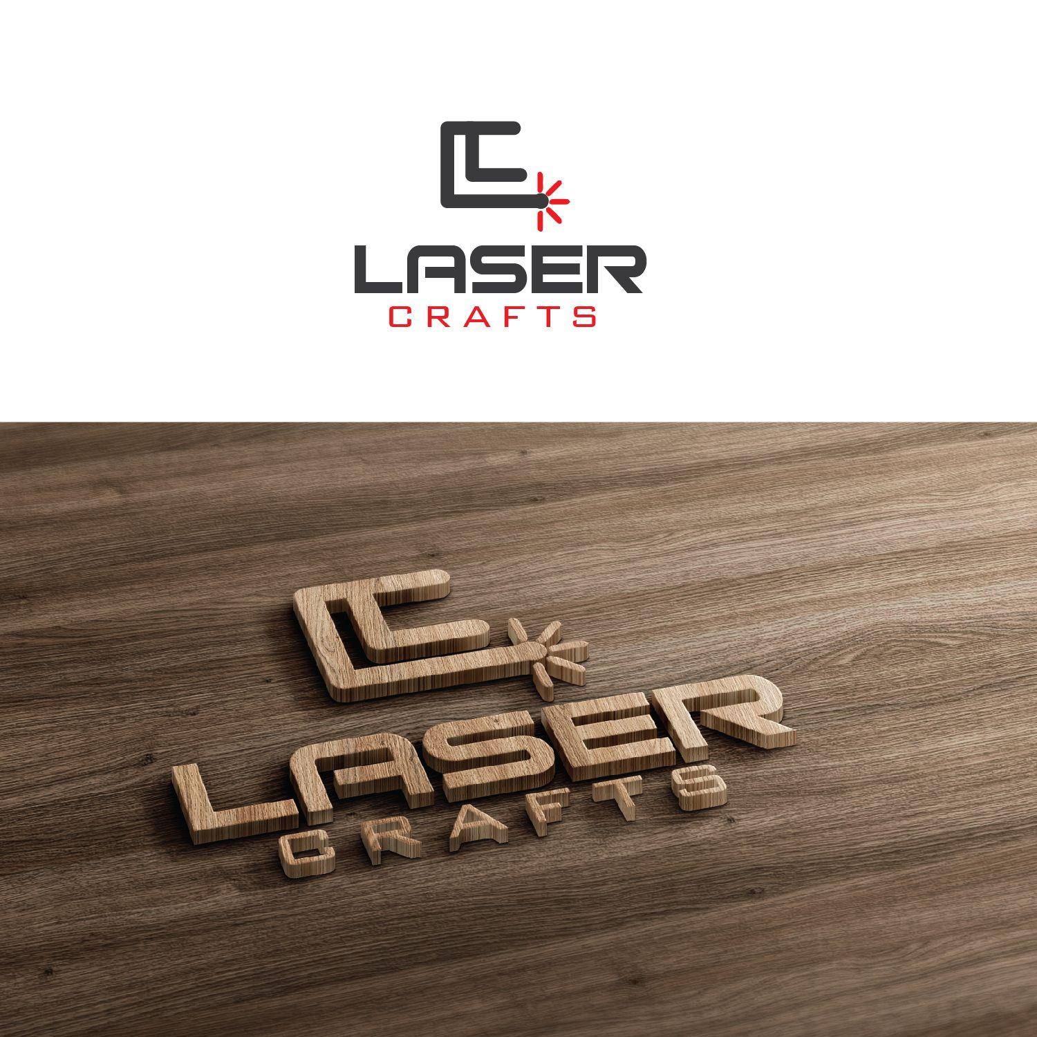 Laser Logo - Bold, Traditional, Business Logo Design for Laser Crafts by ErrAr ...