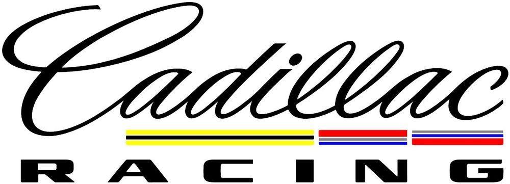Cadillac Racing Logo - Cadillac Racing Window Vinyl Decal Sticker X2 | eBay