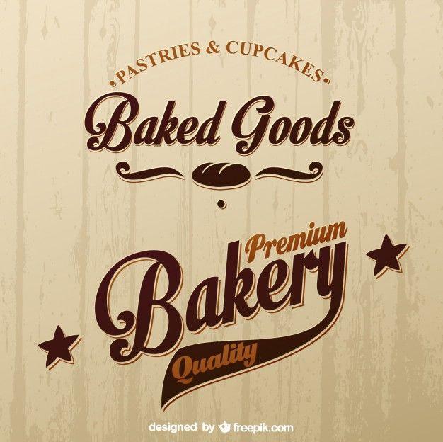 The Baker Logo - Bakery shop logo Vector | Free Download