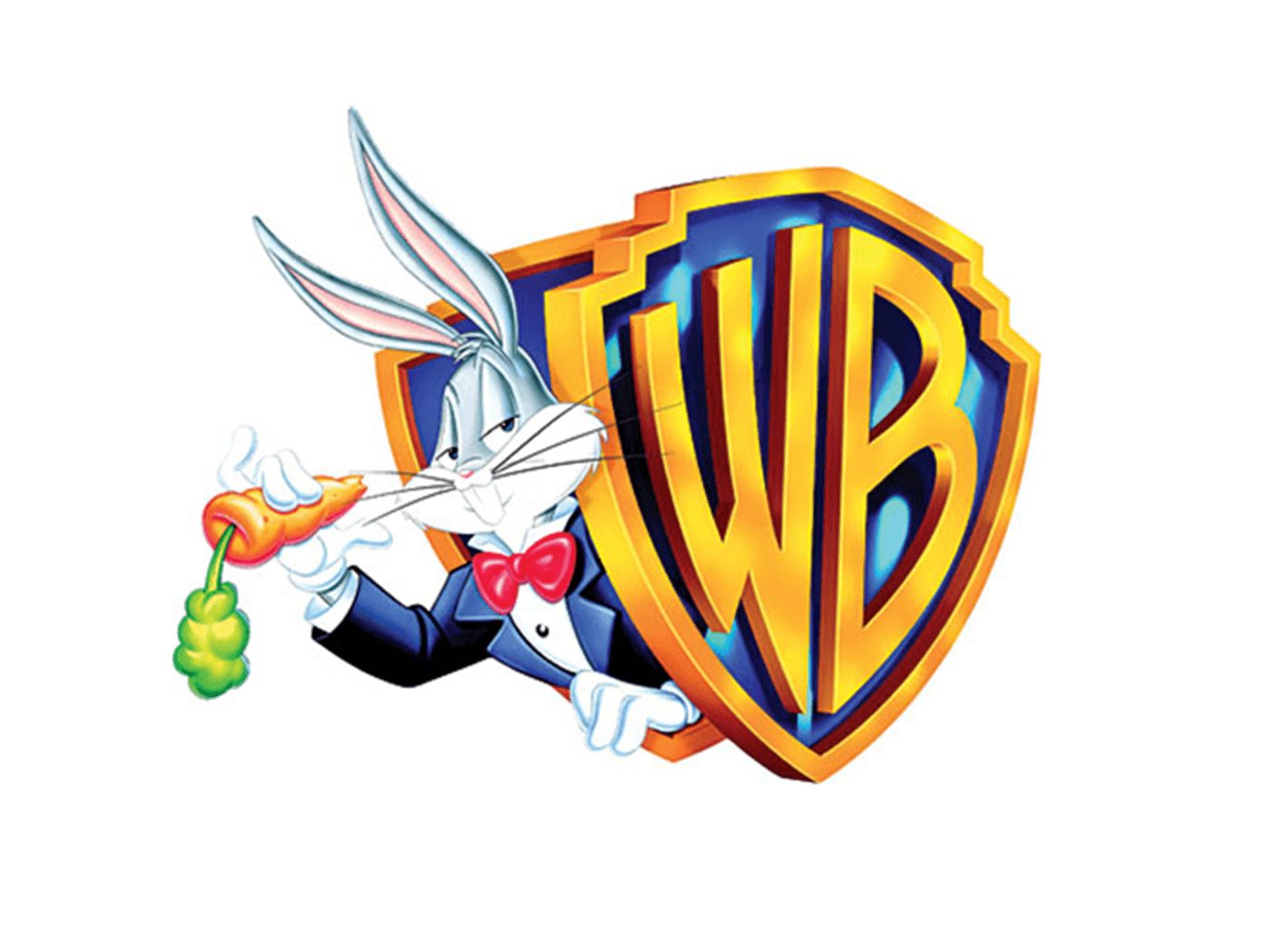 WB Shield Logo - Image - Bugs Bunny in a WB Shield.png | Warner Bros Animation Wiki ...