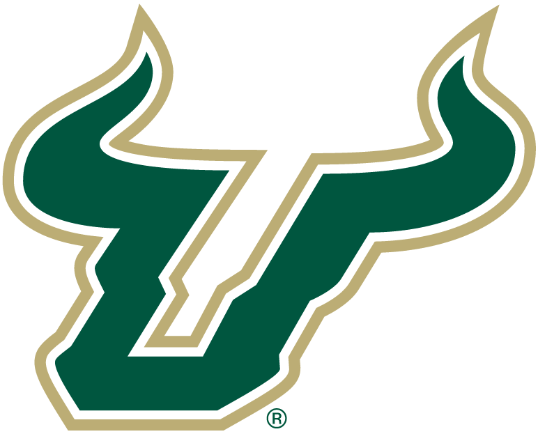 Green U Logo - South Florida Bulls Primary Logo - NCAA Division I (s-t) (NCAA s-t ...