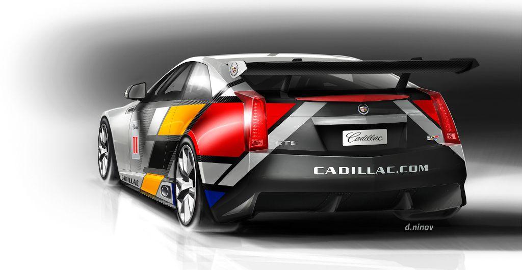 Cadillac Racing Logo - Cadillac CTS-V Race Spec Revealed - autoevolution