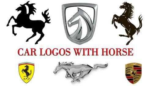 Horse Car Logo - 