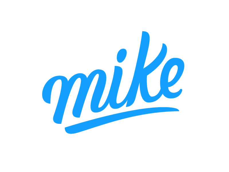 Mike Logo - Mike Logo Design (Lettering Practice) FOR SALE! by Mihai Dolganiuc ...