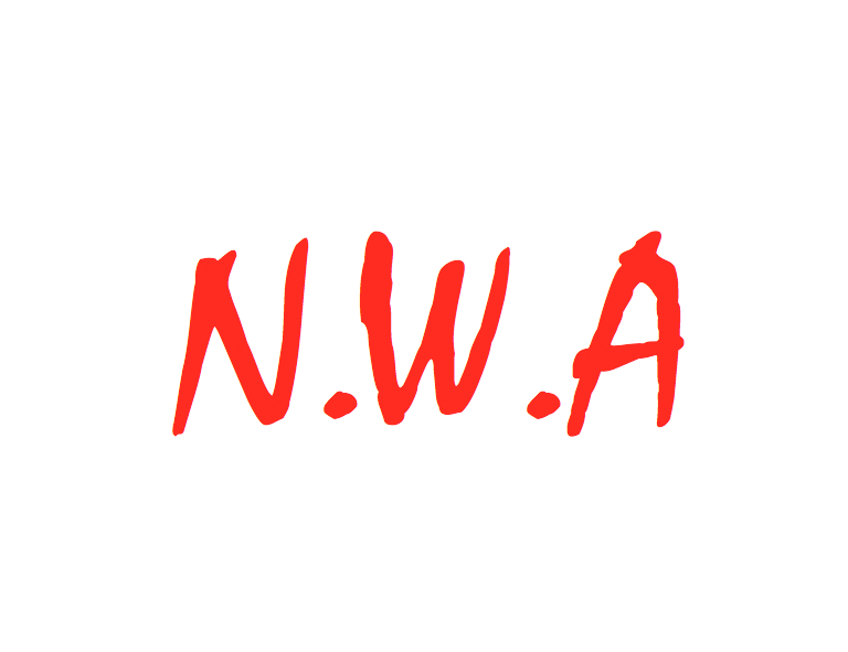 N.W.a Logo - nwa logo nwa straight outta compton nwa kids hoodie teepublic ...
