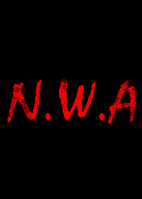 N.W.a Logo - gif edited vrawdopest nwa no stealing NWA Logo mfnvillain