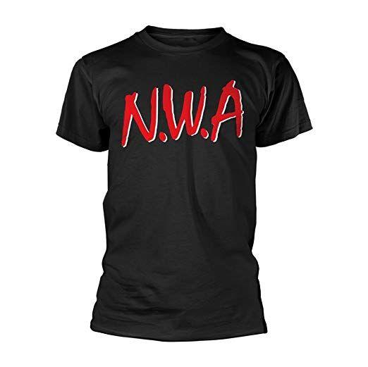 N.W.a Logo - Amazon.com: N.W.A. Logo Hip Hop Rap NWA Official Tee T-Shirt Mens ...