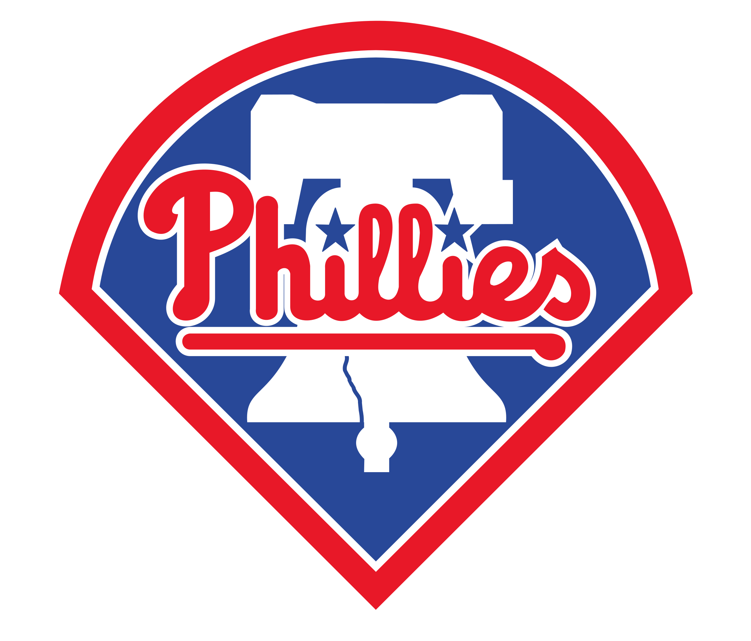 Philies Logo - Philadelphia Phillies Logo PNG Transparent & SVG Vector - Freebie Supply