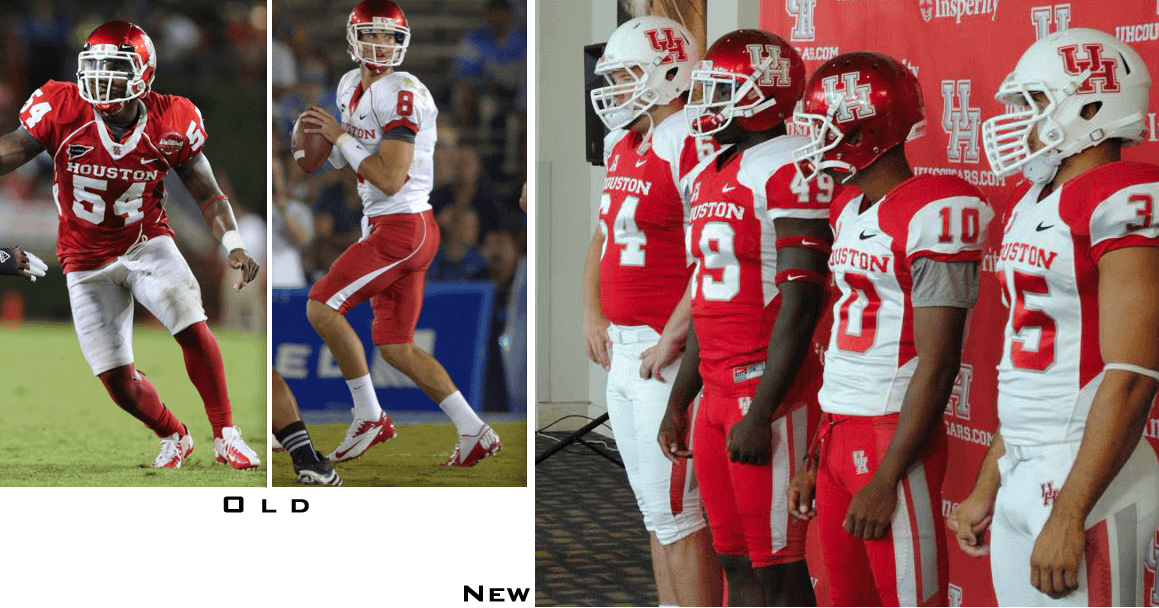 Red and White College Logo - The biggest, baddest college football Uni Watch preview in history
