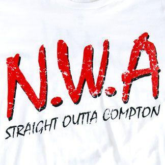 N.W.a Logo - Vintage Classic Logo | Official N.W.A. - Men's T-Shirt