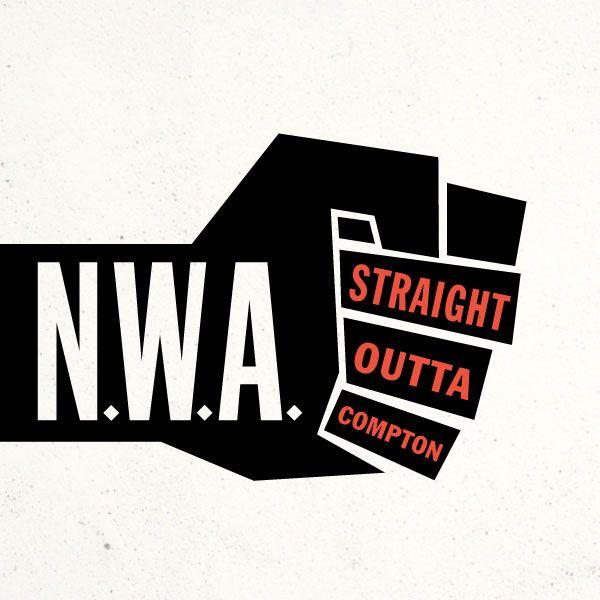 N.W.a Logo - Michael Weinstein NWA – Straight Outta Compton