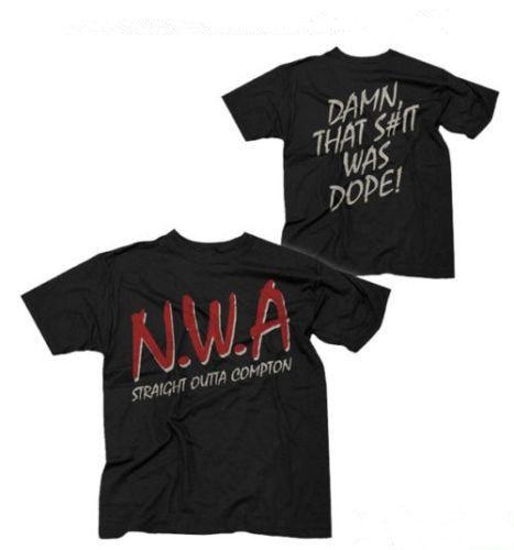 N.W.a Logo - N.W.A. T Shirt Straight Outta Compton Classic Logo T Shirt NWA Movie