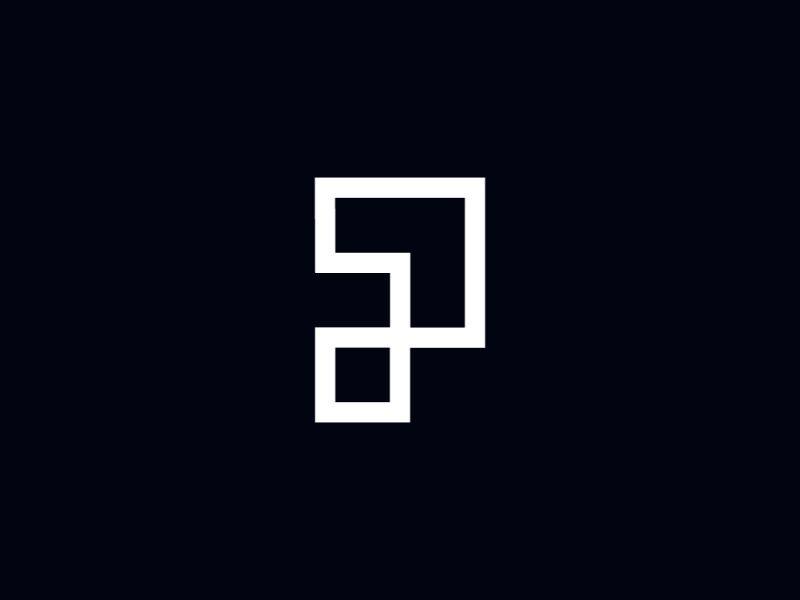 Letter P in Square Logo - P Letter + Square Logo by PixaSquare | Dribbble | Dribbble