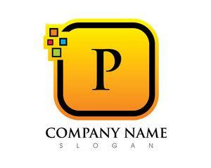 Letter P in Square Logo - Search photo p symbol