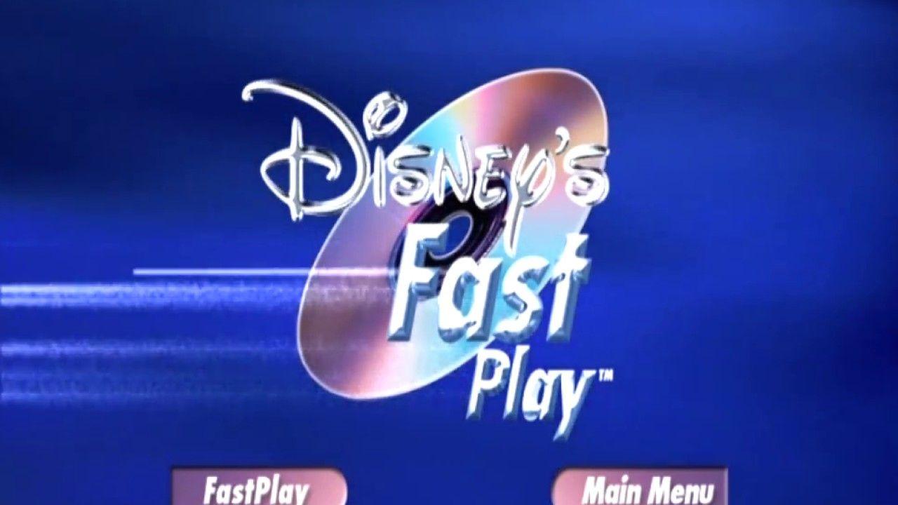 Disney Fast Play Logo - This Disney DVD is enhanced with Disney's FastPlay. Your movie and a