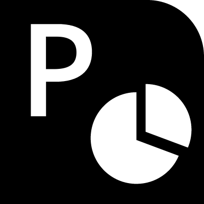 Letter P in Square Logo - Letter P and pie graphic in a square ⋆ Free Vectors, Logos, Icon