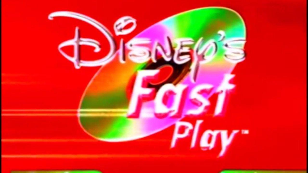 Disney Fast Play Logo - Disney's Fast Play Menu (2002 2004)