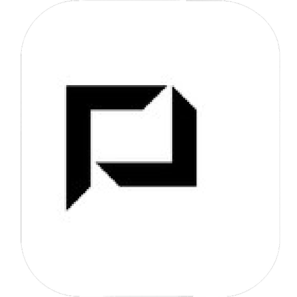 Letter P in Square Logo - Designs