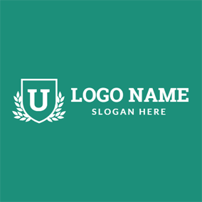 Green U Logo - 45+ Free School Logo Designs | DesignEvo Logo Maker