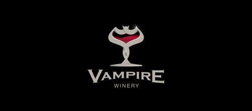 Wine with Bat Logo - Awesome Bat Logo Designs For Inspiration