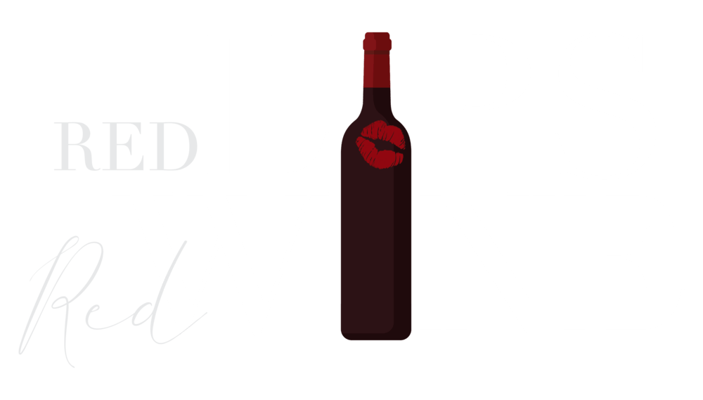 Wine with Bat Logo - Red Lips Red Wine