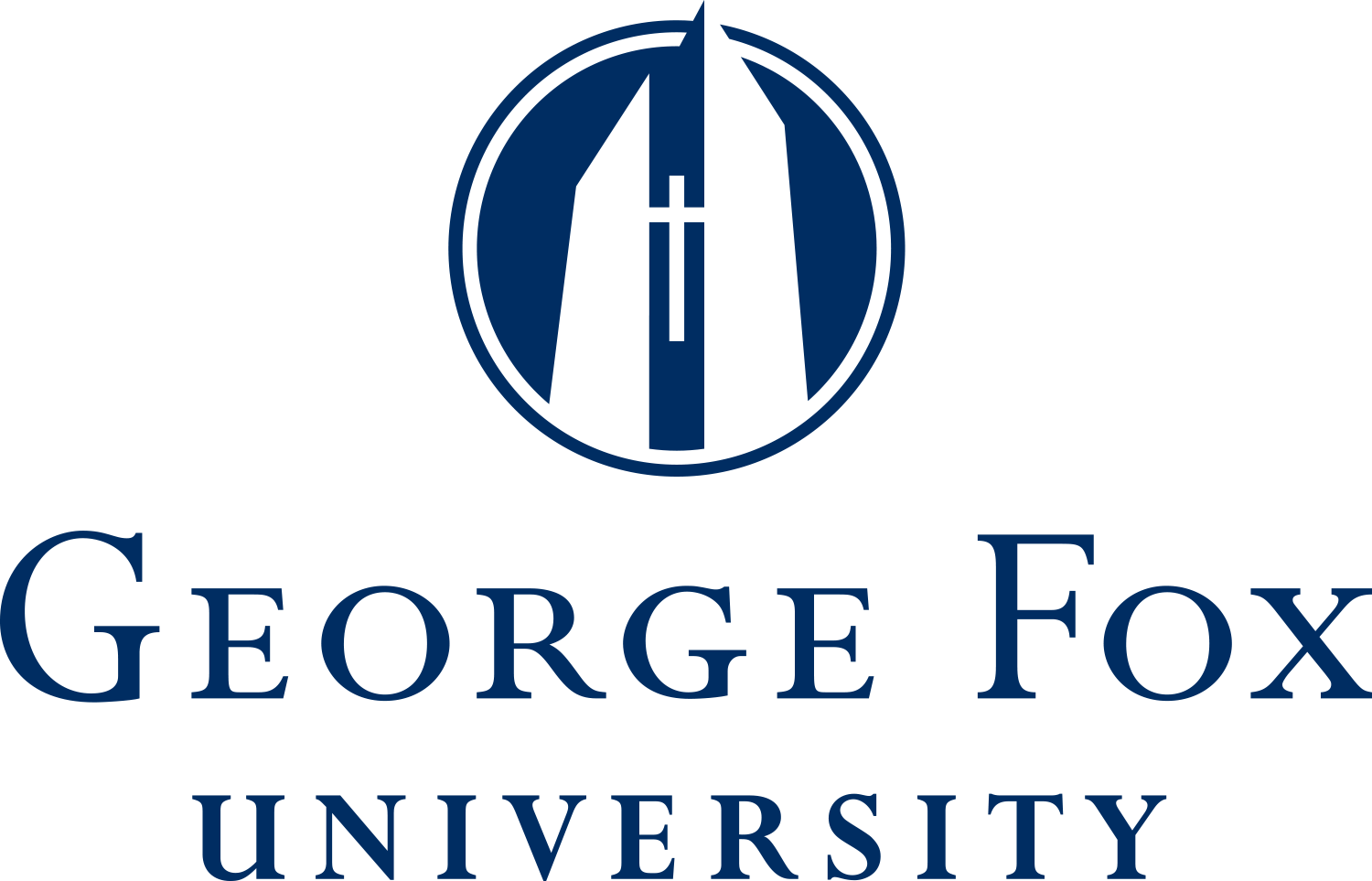 George Fox University Logo - Centered George Fox University Logo