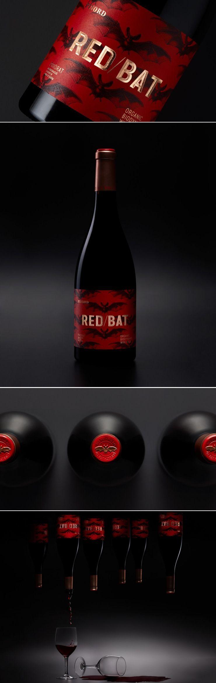 Wine with Bat Logo - Red Bat Wine Comes With a Elegant Label