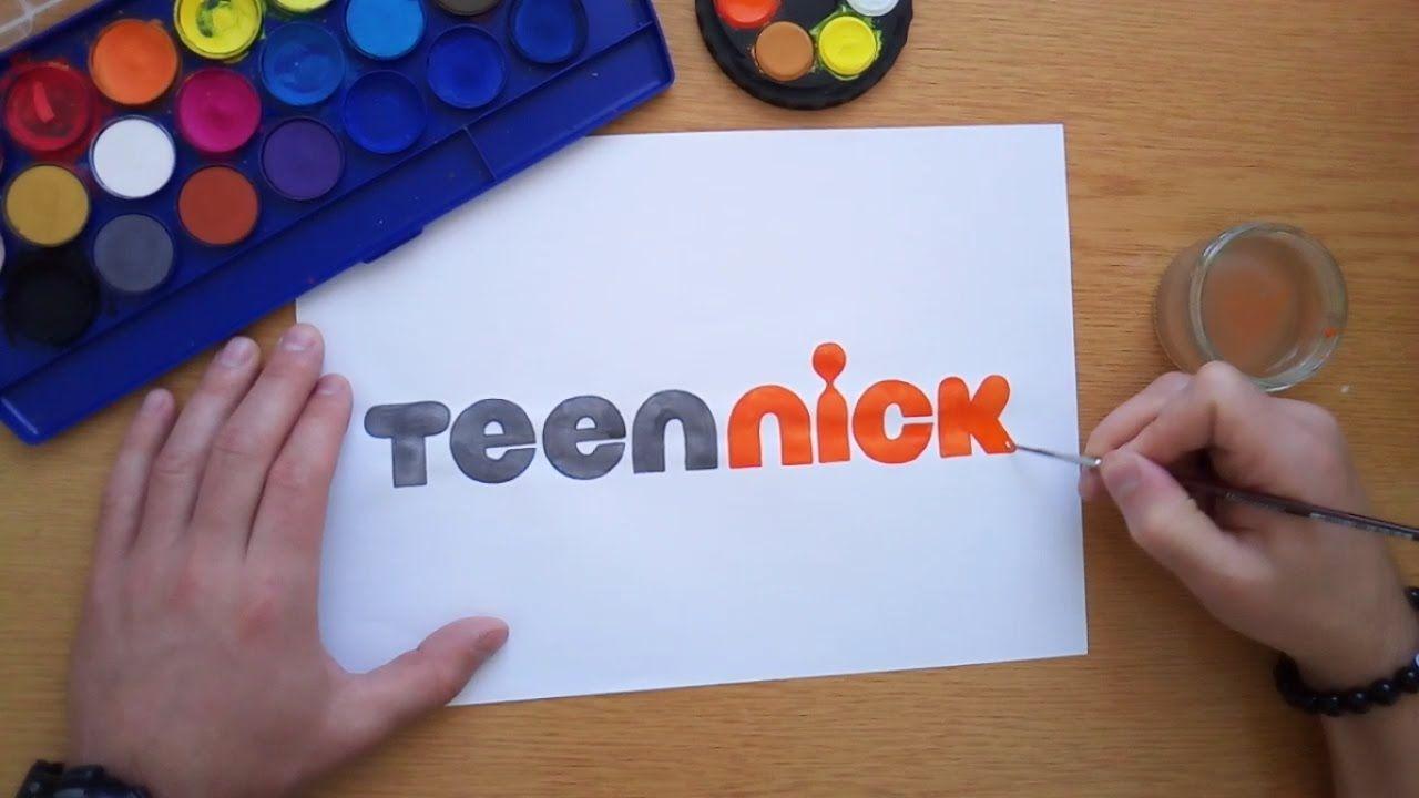 TeenNick Logo - How to draw the TeenNick logo - YouTube