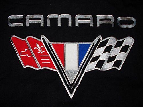Camaro Racing Logo - Amazon.com: Chevy Camaro Embroidered Racing Cotton Black Jacket JH ...