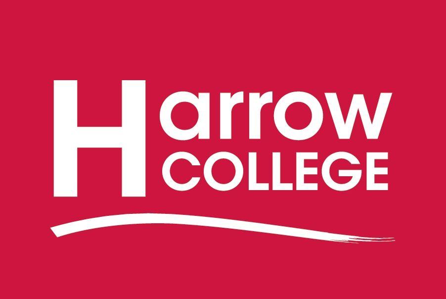 Red and White College Logo - Colleges to work together for the future - Harrow College