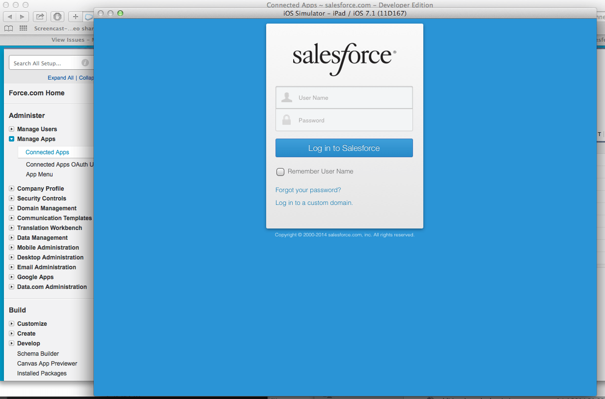 Salesforce 1 App Logo - Changing login page of a mobile app built on Salesforce mobile SDK ...
