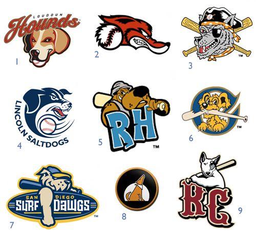 Minor League Baseball Logo - Minor League Baseball Dog Logos